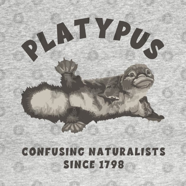 Pretty Platypus Portrait by Slightly Unhinged